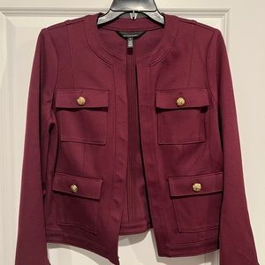 White House Black Market Plum Jacket